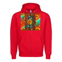 Red with god all things are possible Zipper Hoodie - AdoDesignShop
