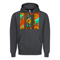 Smoke with god all things are possible Zipper Hoodie - AdoDesignShop