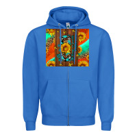 True Royal with god all things are possible Zipper Hoodie - AdoDesignShop