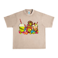 French Oak Softball Coffee Cups Urban Heavy Tee - FaDigitalArtStudio