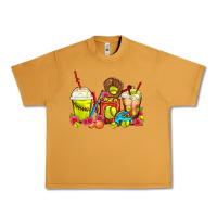 Peanut Butter Softball Coffee Cups Urban Heavy Tee - FaDigitalArtStudio