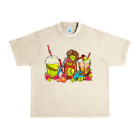 Sandshell Softball Coffee Cups Urban Heavy Tee - FaDigitalArtStudio