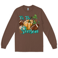 Chestnut tis the season Long Sleeve Tee - BundleAndBundleShop