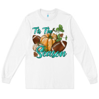 White tis the season Long Sleeve Tee - BundleAndBundleShop