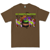 Cacao my favorite monsters calls me mom Premium Tee - CowGirlArtShop
