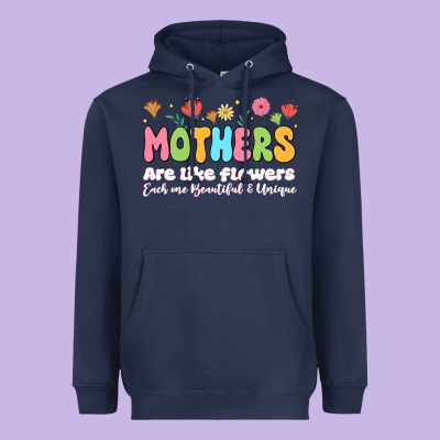 Mothers Are Like Flowers Heavyweight Hoodie Designed By Jahusdesignshop