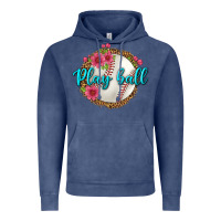 Vintage Denim play ball baseball Vintage Hoodie - BundleAndBundleShop