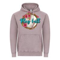 Play Ball Baseball Vintage Hoodie | Teevron
