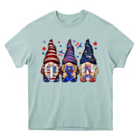 Arona USA gnomies 4th of july Heavy Core Tee - HowdyJamesFarm