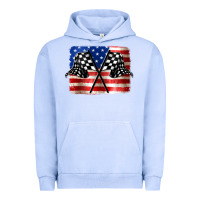 Pigment Grape Ice American Racing Flag Urban Hoodie - JahusDesignShop