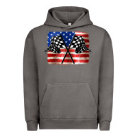 Pigment Tornado American Racing Flag Urban Hoodie - JahusDesignShop