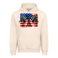 Sandshell American Racing Flag Urban Hoodie - JahusDesignShop
