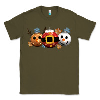 Army Green christmas Classic Tee - CowGirlArtShop