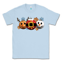 Dusty Blue christmas Classic Tee - CowGirlArtShop