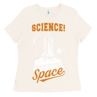 Bone Science: Because You Can't Pray This Shit Into Space Ladies Tee - artisFamous