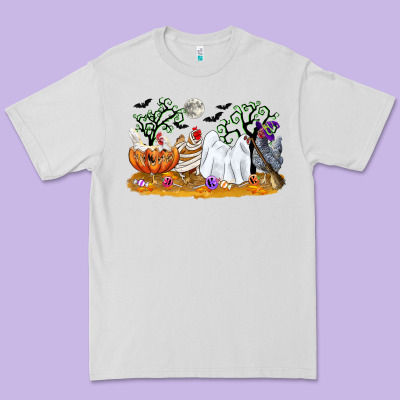 Halloween Chicken Premium Tee Designed By Cowgirlartshop