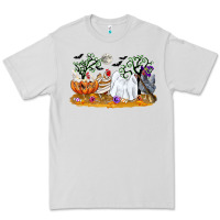 Dove Grey halloween chicken Premium Tee - CowGirlArtShop