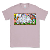 Lilac Easter Bunnies Classic Tee - RanaPortraitStore