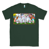 Sports Green Easter Bunnies Classic Tee - RanaPortraitStore