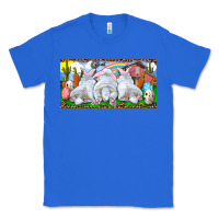 True Royal Easter Bunnies Classic Tee - RanaPortraitStore