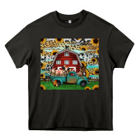 Asphalt farm animals red barn tumbler 20oz Heavy Core Tee - Jasminsmagicworld
