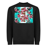 Black floral mama Heavyweight Sweatshirt - AdoDesignShop
