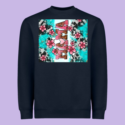 Floral Mama Heavyweight Sweatshirt Designed By Adodesignshop