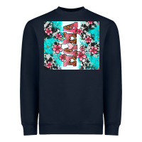 Navy floral mama Heavyweight Sweatshirt - AdoDesignShop