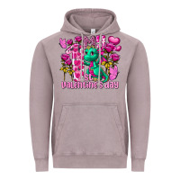 Vintage Zinc my first valentine's day dragon Vintage Hoodie - FaDigitalArtStudio