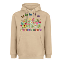Mushroom grandma garden birth month flower Heavyweight Hoodie - JahusDesignShop