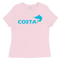 Bubblegum Pink costa Ladies Tee - artisFamous