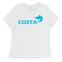 White costa Ladies Tee - artisFamous