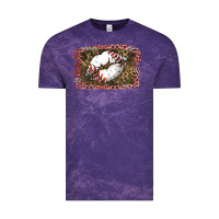 Cloud Purple Baseball Lips Vintage Tee - Jasminsmagicworld