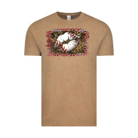 Vintage Coffee Baseball Lips Vintage Tee - Jasminsmagicworld