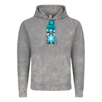 Cloud Rock winter gnome with snowflake Vintage Hoodie - BundleAndBundleShop