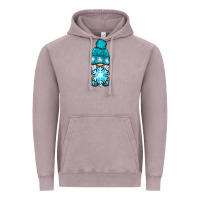 Vintage Zinc winter gnome with snowflake Vintage Hoodie - BundleAndBundleShop