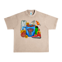 French Oak Basketball Coffee cup Urban Heavy Tee - FaDigitalArtStudio