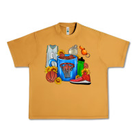 Peanut Butter Basketball Coffee cup Urban Heavy Tee - FaDigitalArtStudio