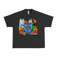 Pigment Black Basketball Coffee cup Urban Heavy Tee - FaDigitalArtStudio