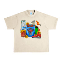 Sandshell Basketball Coffee cup Urban Heavy Tee - FaDigitalArtStudio