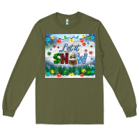 Army Green let it snow tumbler Long Sleeve Tee - BundleAndBundleShop