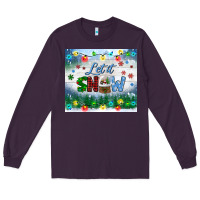 Plum let it snow tumbler Long Sleeve Tee - BundleAndBundleShop