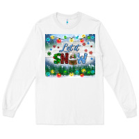 White let it snow tumbler Long Sleeve Tee - BundleAndBundleShop