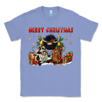 Colony Blue merry christmas Classic Tee - CowGirlArtShop