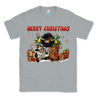Heather Grey merry christmas Classic Tee - CowGirlArtShop