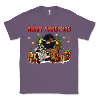 Lavender merry christmas Classic Tee - CowGirlArtShop