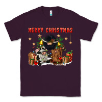 Plum merry christmas Classic Tee - CowGirlArtShop