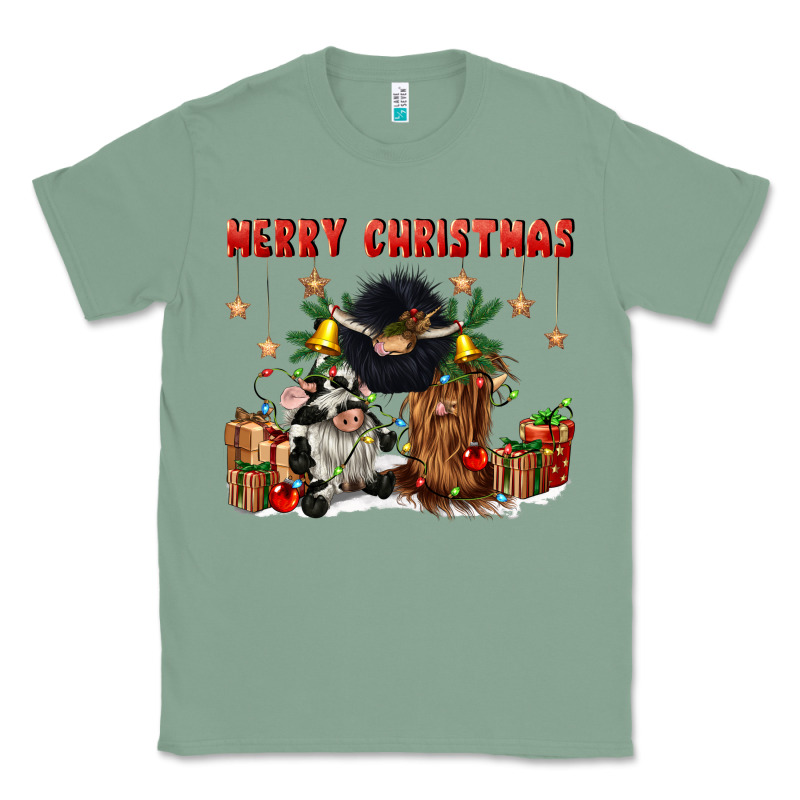 Merry Christmas Classic Tee by CowGirlArtShop | Teevron