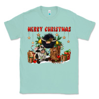 Seafoam merry christmas Classic Tee - CowGirlArtShop