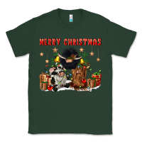 Sports Green merry christmas Classic Tee - CowGirlArtShop